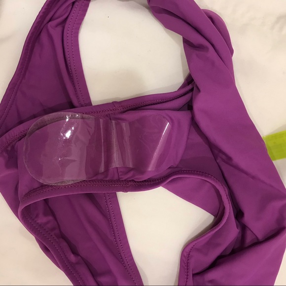 Amulette purple triangle bikini. Size L. NWT - Picture 8 of 15